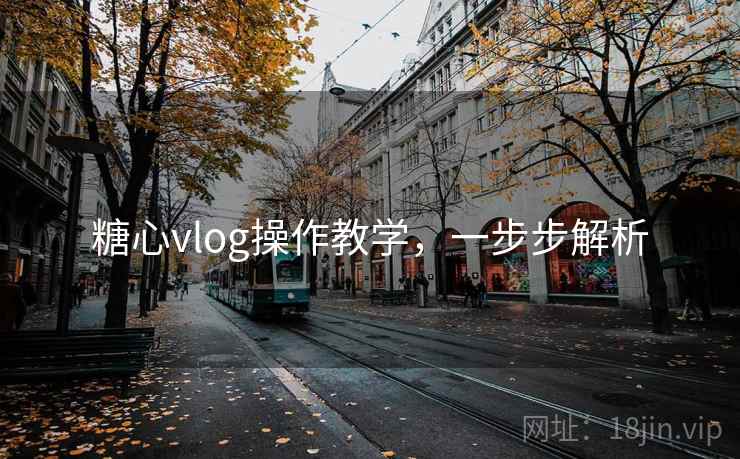 糖心vlog操作教学，一步步解析